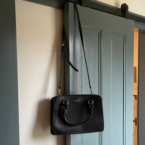 Leather Kate Spade Black purse